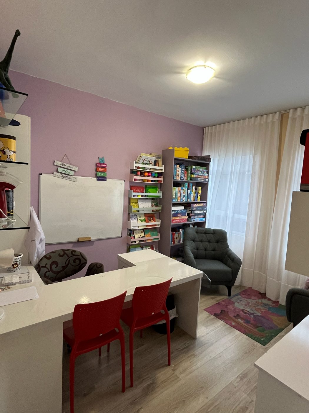 Sala Alegria, na Apsi Clínica de Psicologia