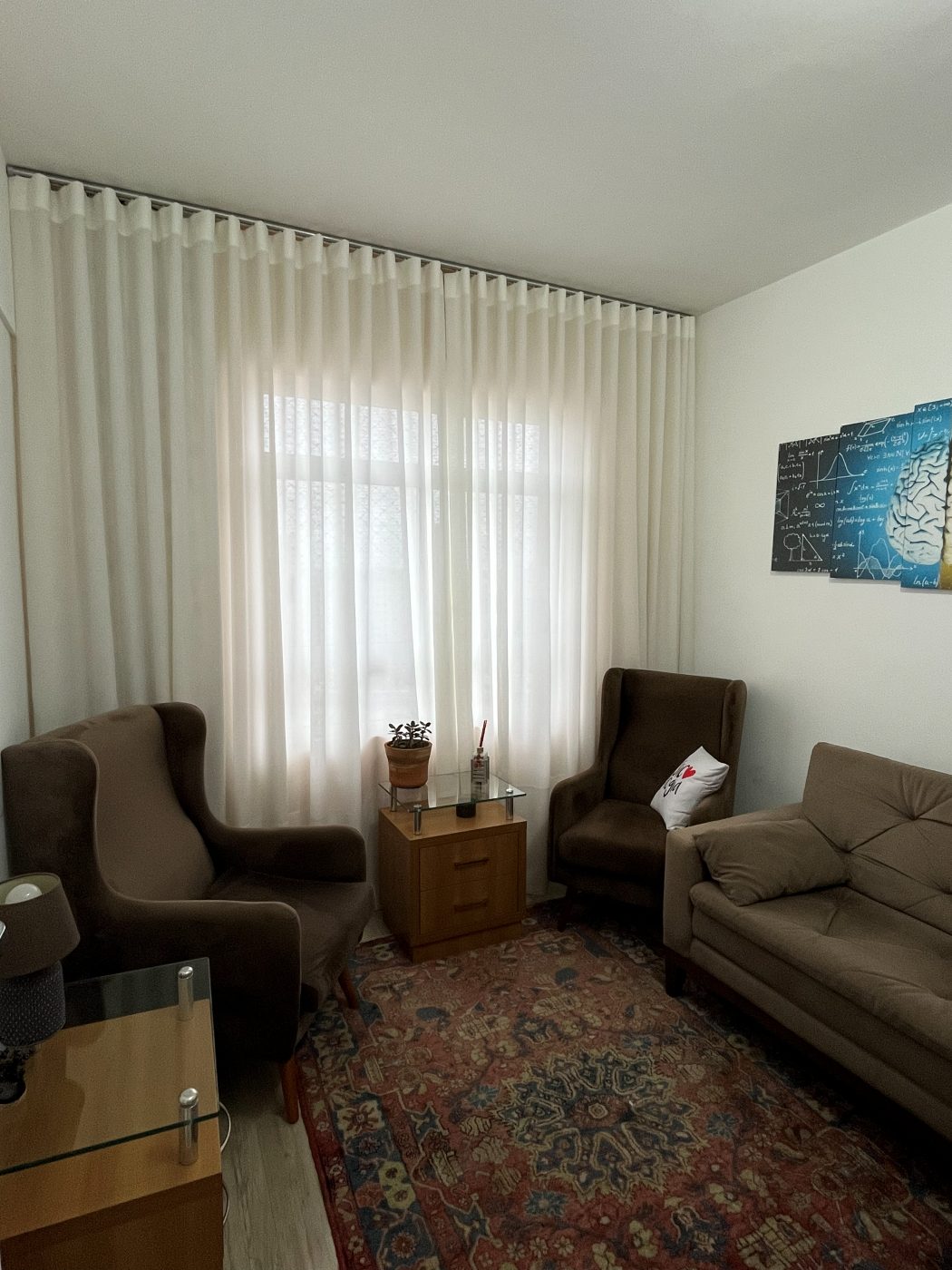 Sala Psyché, na Apsi Clínica de Psicologia